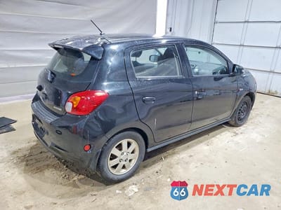 Trzecie zdjęcie samochodu z tyłu: 2015 MITSUBISHI MIRAGE ES VIN:ML32A4HJ2FH060739 - miniatura