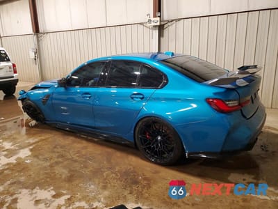 Drugie zdjęcie samochodu z przodu: 2024 BMW M3 COMPETITION VIN:WBS43AY05RFS35936 - miniatura