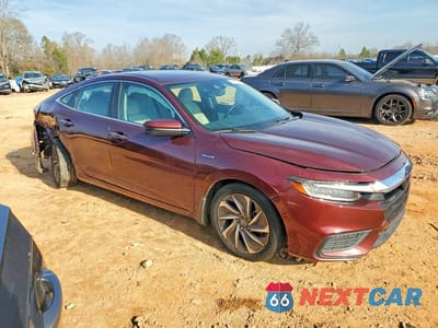 Czwarte zdjęcie samochodu z boku: 2019 HONDA INSIGHT TOURING VIN:19XZE4F9XKE016447 - miniatura