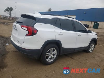 Trzecie zdjęcie samochodu z tyłu: 2022 GMC TERRAIN SLE VIN:3GKALTEV2NL164074 - miniatura