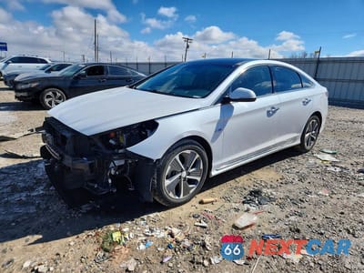 2018 HYUNDAI SONATA HYBRID LIMITED KMHE34L30JA083477 - główne zdjęcie licytacji z USA - miniatura