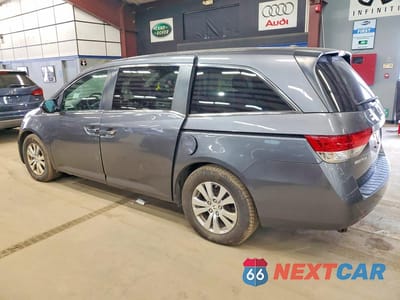 Drugie zdjęcie samochodu z przodu: 2017 HONDA ODYSSEY EXL VIN:5FNRL5H62HB014709 - miniatura