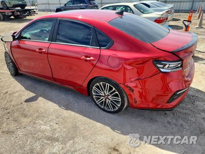Drugie zdjęcie samochodu z przodu: 2021 KIA FORTE GT VIN:3KPF44AC4ME394582 - miniatura