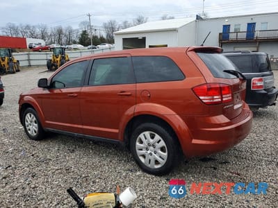 Drugie zdjęcie samochodu z przodu: 2014 DODGE JOURNEY SE VIN:3C4PDCAB8ET259155 - miniatura