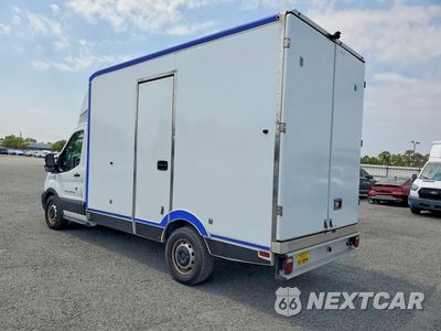 Drugie zdjęcie samochodu z przodu: 2021 FORD TRANSIT DELIVERY TRUCK VIN:1FDBW5Z87MKA84319 - miniatura