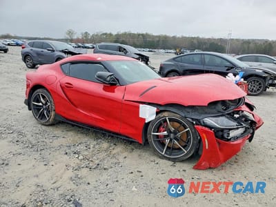 Czwarte zdjęcie samochodu z boku: 2021 TOYOTA GR SUPRA 3.0 PREMIUM VIN:WZ1DB0C07MW042158 - miniatura