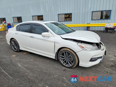 Czwarte zdjęcie samochodu z boku: 2016 HONDA ACCORD TOURING VIN:1HGCR3F92GA030410 - miniatura