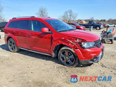 Czwarte zdjęcie samochodu z boku: 2014 DODGE JOURNEY CROSSROAD VIN:3C4PDCGB2ET260857 - miniatura