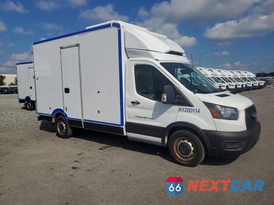 Czwarte zdjęcie samochodu z boku: 2020 FORD TRANSIT DELIVERY TRUCK VIN:1FDBW5Z81LKB11478 - miniatura