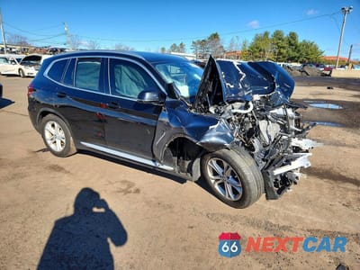 Czwarte zdjęcie samochodu z boku: 2019 BMW X3 XDRIVE30I VIN:5UXTR9C53KLE17257 - miniatura