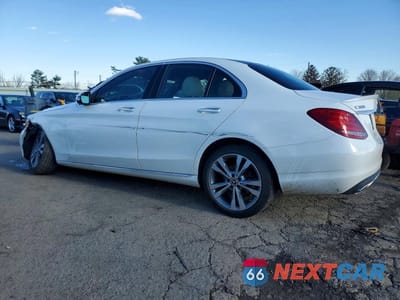 Drugie zdjęcie samochodu z przodu: 2018 MERCEDES-BENZ C 300 4MATIC VIN:WDDWF4KB6JR411078 - miniatura