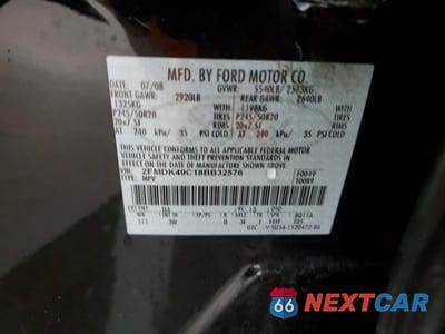 Zdjęcie 13 z 13 samochodu: 2008 FORD EDGE LIMITED VIN:2FMDK49C18BB32576 - miniatura