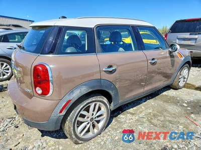Trzecie zdjęcie samochodu z tyłu: 2011 MINI COOPER COUNTRYMAN VIN:WMWZB3C53BWM00769 - miniatura