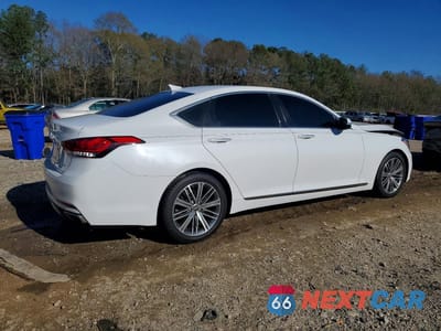 Trzecie zdjęcie samochodu z tyłu: 2019 GENESIS G80 3.8 VIN:KMTFN4JE5KU320103 - miniatura