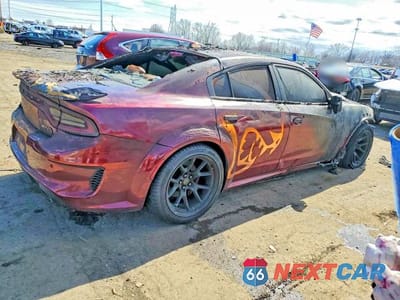 Trzecie zdjęcie samochodu z tyłu: 2023 DODGE CHARGER SRT HELLCAT VIN:2C3CDXL90PH708988 - miniatura
