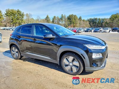 Czwarte zdjęcie samochodu z boku: 2019 HYUNDAI KONA ELECTRIC ULTIMATE VIN:KM8K53AG9KU025297 - miniatura