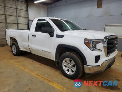 Czwarte zdjęcie samochodu z boku: 2021 GMC SIERRA K1500 4WD LONG BOX VIN:3GTN9AEH7MG284194 - miniatura