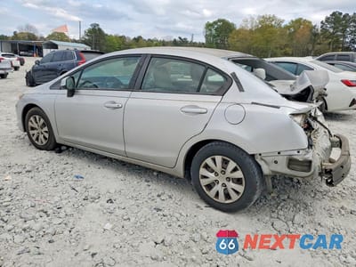 Drugie zdjęcie samochodu z przodu: 2012 HONDA CIVIC LX VIN:2HGFB2F5XCH303016 - miniatura