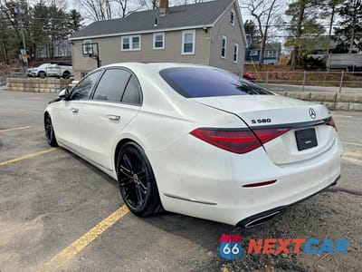 Drugie zdjęcie samochodu z przodu: 2021 MERCEDES-BENZ S 580 4MATIC VIN:W1K6G7GB4MA017329 - miniatura