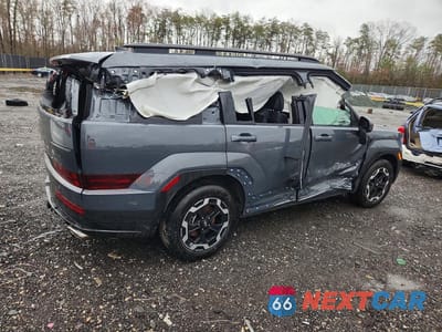 Trzecie zdjęcie samochodu z tyłu: 2025 HYUNDAI SANTA FE SEL VIN:5NMP24GL7SH099922 - miniatura