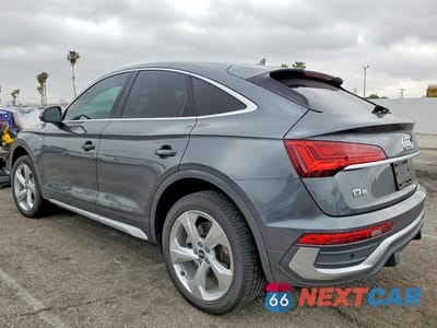 Drugie zdjęcie samochodu z przodu: 2021 AUDI Q5 SPORTBACK PREMIUM PLUS VIN:WA15AAFY6M2126180 - miniatura