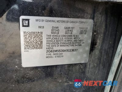 Zdjęcie 12 z 12 samochodu: 2019 CADILLAC XTS LUXURY VIN:2G61M5S36K9113637 - miniatura