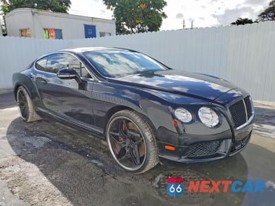 Czwarte zdjęcie samochodu z boku: 2015 BENTLEY CONTINENTAL GT VIN:SCBFU7ZA0FC047428 - miniatura