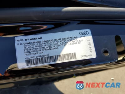 Zdjęcie 13 z 13 samochodu: 2024 AUDI A5 PREMIUM PLUS 45 VIN:WAUFACF59RA035488 - miniatura