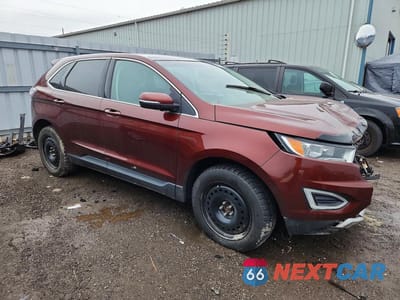 Czwarte zdjęcie samochodu z boku: 2015 FORD EDGE SEL VIN:2FMTK4J86FBB01159 - miniatura
