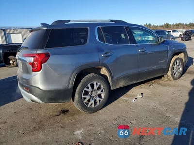 Trzecie zdjęcie samochodu z tyłu: 2020 GMC ACADIA SLT VIN:1GKKNULS1LZ137404 - miniatura