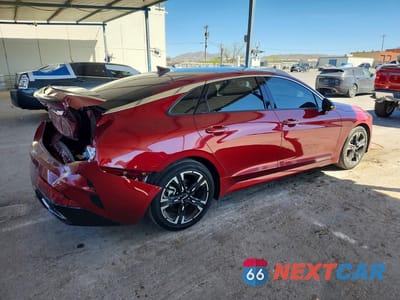 Trzecie zdjęcie samochodu z tyłu: 2022 KIA K5 GT-LINE VIN:5XXG64J22NG121865 - miniatura