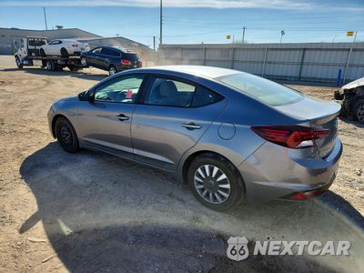 Drugie zdjęcie samochodu z przodu: 2019 HYUNDAI ELANTRA SE VIN:KMHD74LF6KU754435 - miniatura
