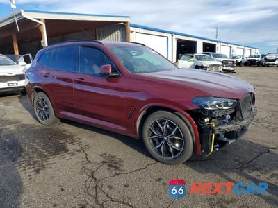 Czwarte zdjęcie samochodu z boku: 2023 BMW X3 XDRIVE30I VIN:5UX53DP06P9S73927 - miniatura