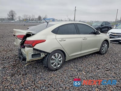 Trzecie zdjęcie samochodu z tyłu: 2020 HYUNDAI ACCENT SE VIN:3KPC24A69LE112647 - miniatura