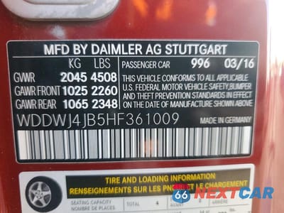 Zdjęcie 12 z 12 samochodu: 2017 MERCEDES-BENZ C 300 VIN:WDDWJ4JB5HF361009 - miniatura