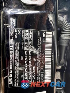 Zdjęcie 10 z 12 samochodu: 2020 MERCEDES-BENZ GLE 350 4MATIC VIN:4JGFB4KB7LA059163 - miniatura