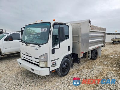 Drugie zdjęcie samochodu z przodu: 2013 ISUZU NPR HD DUMP TRUCK VIN:JALC4W165D7000949 - miniatura