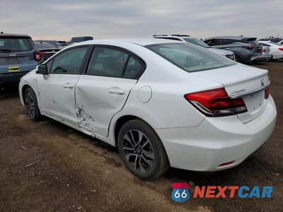 Drugie zdjęcie samochodu z przodu: 2013 HONDA CIVIC EXL VIN:19XFB2F92DE005347 - miniatura