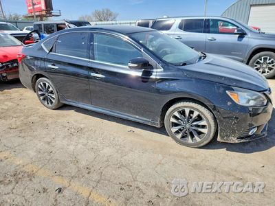 Czwarte zdjęcie samochodu z boku: 2019 NISSAN SENTRA SR VIN:3N1AB7AP4KY326690 - miniatura
