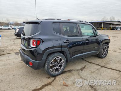 Trzecie zdjęcie samochodu z tyłu: 2016 JEEP RENEGADE LIMITED VIN:ZACCJADT9GPC70238 - miniatura