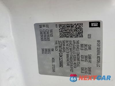 Zdjęcie 12 z 12 samochodu: 2019 GMC SAVANA G2500 VIN:1GTW7AFG3K1236882 - miniatura