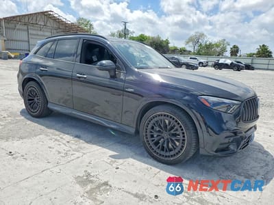 Czwarte zdjęcie samochodu z boku: 2024 MERCEDES-BENZ GLC 43 4MATIC AMG VIN:W1NKM8HB0RF214927 - miniatura