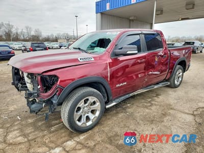 2021 RAM 1500 BIG HORN 1C6SRFFT3MN673383 - główne zdjęcie licytacji z USA - miniatura