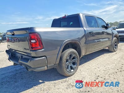 Trzecie zdjęcie samochodu z tyłu: 2025 RAM 1500 BIG HORN VIN:1C6SRFFP2SN767089 - miniatura