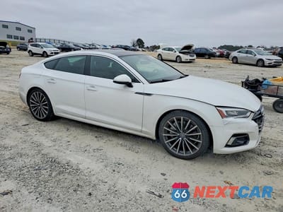 Czwarte zdjęcie samochodu z boku: 2018 AUDI A5 PRESTIGE VIN:WAUCNCF50JA092349 - miniatura