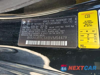Zdjęcie 12 z 12 samochodu: 2011 BMW 128 I VIN:WBAUP7C5XBVM54479 - miniatura