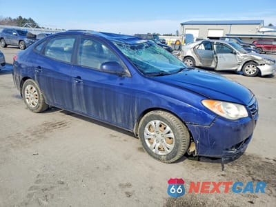 Czwarte zdjęcie samochodu z boku: 2010 HYUNDAI ELANTRA GLS VIN:KMHDU4AD0AU929545 - miniatura