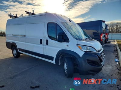Czwarte zdjęcie samochodu z boku: 2023 RAM PROMASTER 3500 UTILITY / SERVICE VAN VIN:3C6MRVJGXPE514155 - miniatura