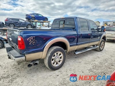 Trzecie zdjęcie samochodu z tyłu: 2013 FORD F250 SUPER DUTY VIN:1FT7W2BT4DEA29199 - miniatura