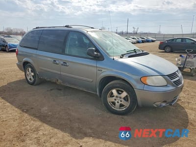 Czwarte zdjęcie samochodu z boku: 2007 DODGE GRAND CARAVAN SXT VIN:2D4GP44L87R243709 - miniatura